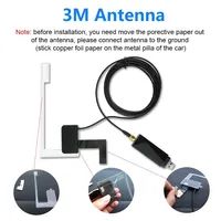 Antenne DAB/DAB+ avec adaptateur USB pour autoradio Android européen, récepteur GPS stéréo, lecteur, boîtier DAB pour voiture, radio numérique