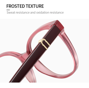 83613新着ラウンド眼鏡レディース売れ筋フルフレームアンチブルーライトメガネレディースアウトドアスタイル - Product Image 5