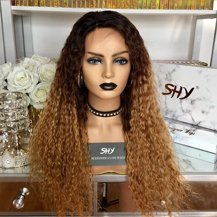 Sewing Machine Made 13*4 4*4 13*6 5*5 Frontal Long Hair Ombre Good Cheap Lace Front Human Hair Lace Closure Wigs For Sale