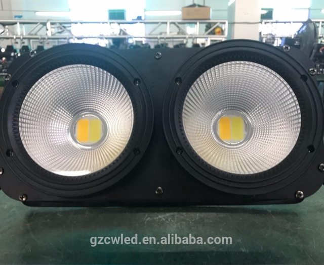 200W COB LED Audience Blinder Light 2 Eyes Blinder Light for Stage TV Studio Church Party Par Light
