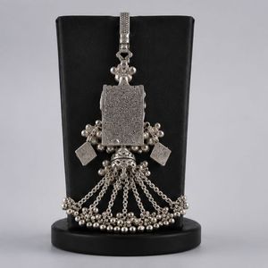 Breloque Ghungroo artisanale en argent 925 oxydé, accessoire de poignet traditionnel juif, bijou ethnique - Product Image 5