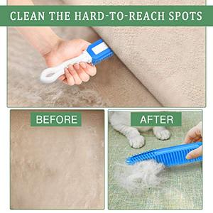 Cepillo de Baño para Perros y Gatos KingHon, Resistente al Agua, de Goma, para Eliminar el Pelo Suelto, Masajeador y Peine para el Aseo de Mascotas - Product Image 3