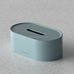 Caja de Pañuelos Ovalada Nórdica Personalizable con Logotipo y Color, Nueva Caja de Pañuelos Ecológica para Sala de Estar y Dormitorio 2026, Venta al por Mayor - Product Image 3