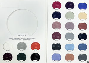 ผ้าตาข่ายไนลอนผสมสแปนเด็กซ์แบบยืดหยุ่น มีรูกลม สำหรับชุดกีฬา - Product Image 2