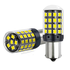 Super Bright <b>LED</b> Turn Signal <b>Light</b> Bulb 12-24V Error-Free Canbus New T20 2835 54SMD BA15S 1 Year Warranty - Product Image 1
