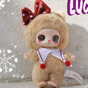 Cureplaneta bébé trois <span class=keywords><strong>Lila</strong></span> chat chanceux 3e génération mystique boîte aveugle charme décoratif fantaisie pays des merveilles série 1/72 échelle peluche - Product Image 2