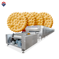 Machine Complète Automatique pour la Fabrication de Biscuits, Machines d'Emballage de Biscuits, Ligne de Production de Biscuits