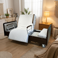 Lit médical multifonctionnel réglable haut de gamme avec structure stable et durable, adapté aux commandes en gros pour les sanatoriums