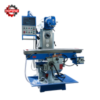Universelle Mittelschwere X6236 Fräsmaschine der Marke HIPOW mit ISO40 Spindelkonus, 220V/380V/415V, 3-Achsen Multifunktionale Vertikalmaschine