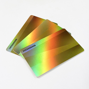 Iridescent Rainbow Laser RFID <strong>Card</strong> Holographic NTAG213 NTAG 215 NTAG216 NFC <strong>Card</strong> Custom - Product Image 1