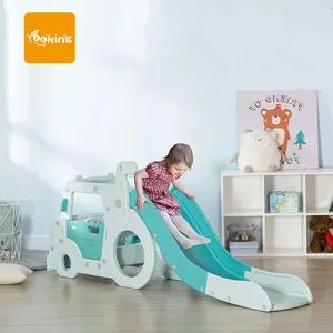 सुरक्षित घरेलू खिलौना स्लाइड उत्पाद पैरा बीब चाइल्ड कार आकार सीट स्लाइड बच्चों के लिए प्लेग्राउंड प्लास्टिक बड़ी स्लाइड