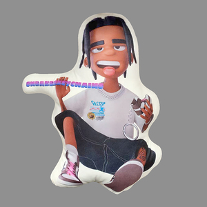 Housse de <span class=keywords><strong>coussin</strong></span> personnalisable en peluche avec logo, pour sublimation, thèmes Noël et Anime - Product Image 3