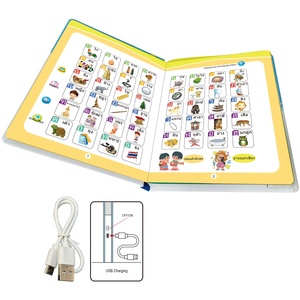 หนังสือเรียนรู้อิเล็กทรอนิกส์สามภาษา จีน อังกฤษ ไทย สำหรับเด็กก่อนวัยเรียน หนังสืออีบุ๊คพร้อมเสียง เครื่องชี้อ่านแบบมีเสียง ของเล่นเสริมพัฒนาการ - Product Image 3
