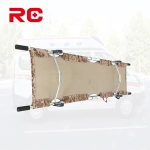 Tandu kamuflase aluminium dengan roda, alat perenggang Penyelamatan Api rumah sakit darurat aluminium dengan roda - Product Image 1