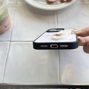 Pour <span class=keywords><strong>iPhone</strong></span> 17Pro Max Polka Dot Footprint Puppy <span class=keywords><strong>Band</strong></span>-Aid Stand Apple 16plus Cell Phone Case 15 Film 14 <span class=keywords><strong>Pro</strong></span> Electronic Accessories - Product Image 6