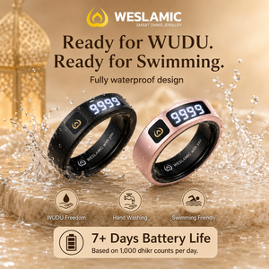 ITasbih Peace 1, dispositif islamique portable avec alarme <span class=keywords><strong>de</strong></span> <span class=keywords><strong>prière</strong></span> Azan, bouton tactile plat, certifié CE, compagnon <span class=keywords><strong>de</strong></span> <span class=keywords><strong>prière</strong></span> intelligent - Product Image 5