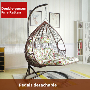 Silla colgante moderna para exteriores, columpio, cesta, silla, balcón interior, Nido de Pájaro, hamaca, mecedora, silla para dormir - Product Image 6