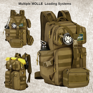 <span class=keywords><strong>Sac</strong></span> à dos tactique imperméable en gros <span class=keywords><strong>30L</strong></span> pour randonnée, chasse, camping, camouflage, MOLLE, survie, <span class=keywords><strong>sac</strong></span> d'assaut tactique - Product Image 3