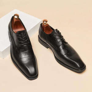 Chaussures pour hommes de haute qualité, en cuir véritable fait main, décontractées, respirantes, luxueuses, formelles, pour les affaires, les mariages - Product Image 3