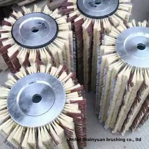 Ponceuse industrielle multifonctionnelle pour le travail <span class=keywords><strong>du</strong></span> bois avec rouleau en tissu <span class=keywords><strong>sisal</strong></span> de conception irrégulière en spirale pour le nettoyage - Product Image 5