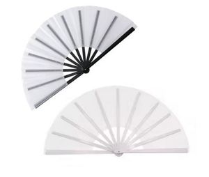 Promoción: Abanicos Plegables de Poliéster de 13 Pulgadas para Sublimación, con Varillas de Plástico, Abanico de Mano Tipo Kongfu - Product Image 5