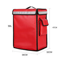 Sac à dos isotherme pliable personnalisé avec logo, grande capacité, pour livraison de repas, capacité de 24 canettes, sac à lunch étanche pour aliments