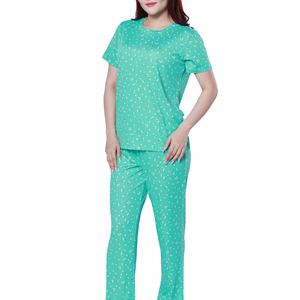 Robe de Nuit Élégante en Coton Viscose pour Femme, Longueur Modeste, Chute Douce, Vêtement de Nuit d'Été Confortable, Taille Élastique, Thermique - Product Image 5