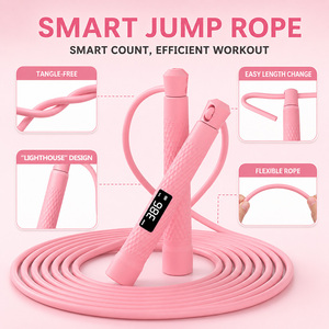 <span class=keywords><strong>Cuerda</strong></span> de <span class=keywords><strong>Saltar</strong></span> Inteligente Digital Profesional de Alta Calidad con Contador y Pantalla LED <span class=keywords><strong>para</strong></span> Ejercicio y Fitness, Colores Personalizables - Product Image 3