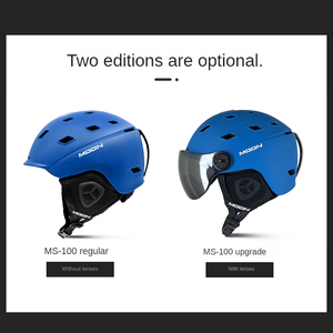 Casque de ski atomique double sport élégant avec visière et lunettes intégrées, unisexe, hiver, toutes saisons, utilisation professionnelle, technologie Rim - Product Image 3