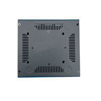 Casing Mini PC Server untuk Kantor, Kontrol Industri, Profil Aluminium Penghilang Panas, Chassis Bentuk Kecil, Kompatibel 10x10