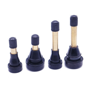 วาล์วยางรถยนต์แบบไม่มียางใน <span class=keywords><strong>TR600</strong></span> ทำจากทองเหลืองแบบกดติด - Product Image 1