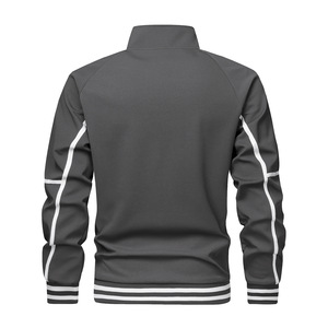 Sudadera Holgada y Gruesa para Hombre, Chaqueta con Cremallera de Manga Larga, Chaqueta Informal tipo Cárdigan, Chaqueta Cortavientos para Otoño e Invierno - Product Image 4