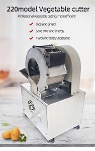 220v Processing and Stainless Ginger Chopper Radish <strong>Sheet</strong> Fried Vegetable Potato Multifunctional <strong>Garlic</strong> Slicer - Product Image 4