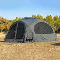 Tente gonflable pliable personnalisée avec joint d'étanchéité, toile imperméable robuste pour le camping en plein air, portable et facile à installer