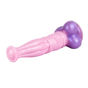 9.8in Huge Fantasy Horse <b>Dildo</b> Soft Silicone Colorful Adult Sex Toys for Women Vaginal Massager Anal Dilator Women Gay - Product Image 6