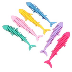 2023 Bracelet Fidget en TPR souple, jouet à étirer en forme de nouille, <span class=keywords><strong>dinosaure</strong></span> <span class=keywords><strong>fossile</strong></span>, jouet de décompression pour enfants contre l'anxiété - Product Image 6