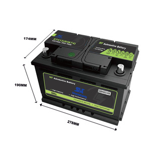 แบตเตอรี่รถยนต์ Shangwei 12V 74Ah MF57412 แบตเตอรี่สตาร์ทสำหรับยานยนต์ อายุการใช้งานยาวนาน สำหรับเปลี่ยนซ่อม - Product Image 2