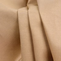 Tissu en mélange de coton nano tissé écologique et biologique, microfibre sergé, 50% coton, 30% nylon, 20% polyester, respirant, pour vêtements