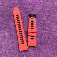 Mode silicone caoutchouc montre-bracelet Sport bande pour Omeg lune montre Bracelet De Montre Silicone pour 20mm Samsung montre intelligente bracelet