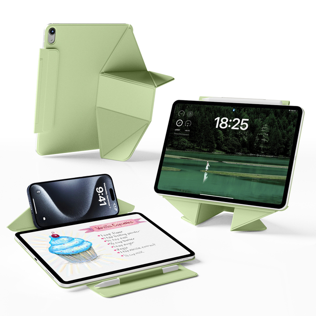 Strong Magnetic Dynamic Folio case For iPad A16 11th/10th Gen