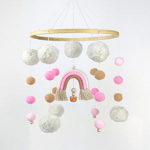 Sonajero <span class=keywords><strong>de</strong></span> carillón <span class=keywords><strong>de</strong></span> viento nórdico, colgante colorido tejido a mano <span class=keywords><strong>para</strong></span> habitación <span class=keywords><strong>de</strong></span> bebé, regalo <span class=keywords><strong>de</strong></span> cumpleaños, accesorios y decoración <span class=keywords><strong>para</strong></span> fotos - Product Image 3