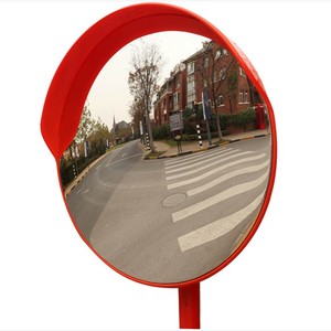 Miroir Convexe de Circulation Extérieur Personnalisé, 60cm 80cm 100cm Miroir Convexe de Sécurité Routière, Miroir Convexe d'Angle Intérieur - Product Image 1