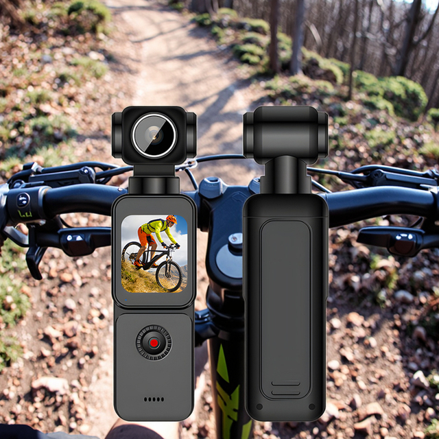 12MP 5K Action Camera 270 Wide Angle Handheld Pocket Design WiFi Remote Controller APP Control HD Video Camcorder for Running