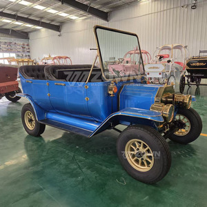 Voiture électrique classique vintage, voitures classiques de luxe modernes, design créatif, 4 roues, 4-6 places pour événements de mariage - Product Image 1