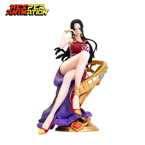 ฟิกเกอร์โบอา แฮนค็อก ขนาด 23 ซม. จากวันพีซ ท่านั่งบนโซฟา รูปปั้นพีวีซี ของสะสม ของตกแต่ง ของเล่น ของขวัญ - Product Image 1