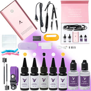 2025 हॉट सेलिंग वी लाइट हेयर एक्सटेंशन टूल नए Uv हल्के मानव बालों के विस्तार के लिए हेयर एक्सटेंशन मशीन किट - Product Image 4