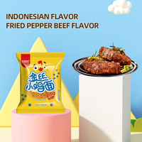 High Quality Barbecue Flavor Fast Food Instant Noodles Crisp Handmade Primarily Wheat Flour 22% Fat 1 Year Shelf Life Bagged