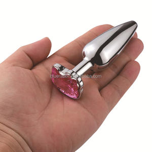 Kitty Butt Plugs Großhandel Nette Katze Gesicht geformt rosa Juwel Basis Perlen Plug Fetisch Anal Trainer Sexspielzeug - Product Image 6