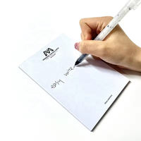 Logo imprimé pas cher à faire liste écriture promotionnelle mini petit bloc-notes liste de courses bloc-notes collant