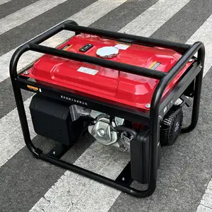 Arrancador de retroceso 5000 vatios Generador de gasolina 6.8hp Potencia 5.5kw OHV generador de gasolina